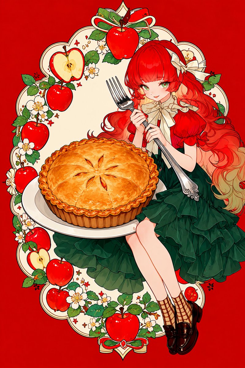 glitter_11924's tweet photo. アップルパイちゃん🍎🥧 https://t.co/5ZU5sc3Hkj