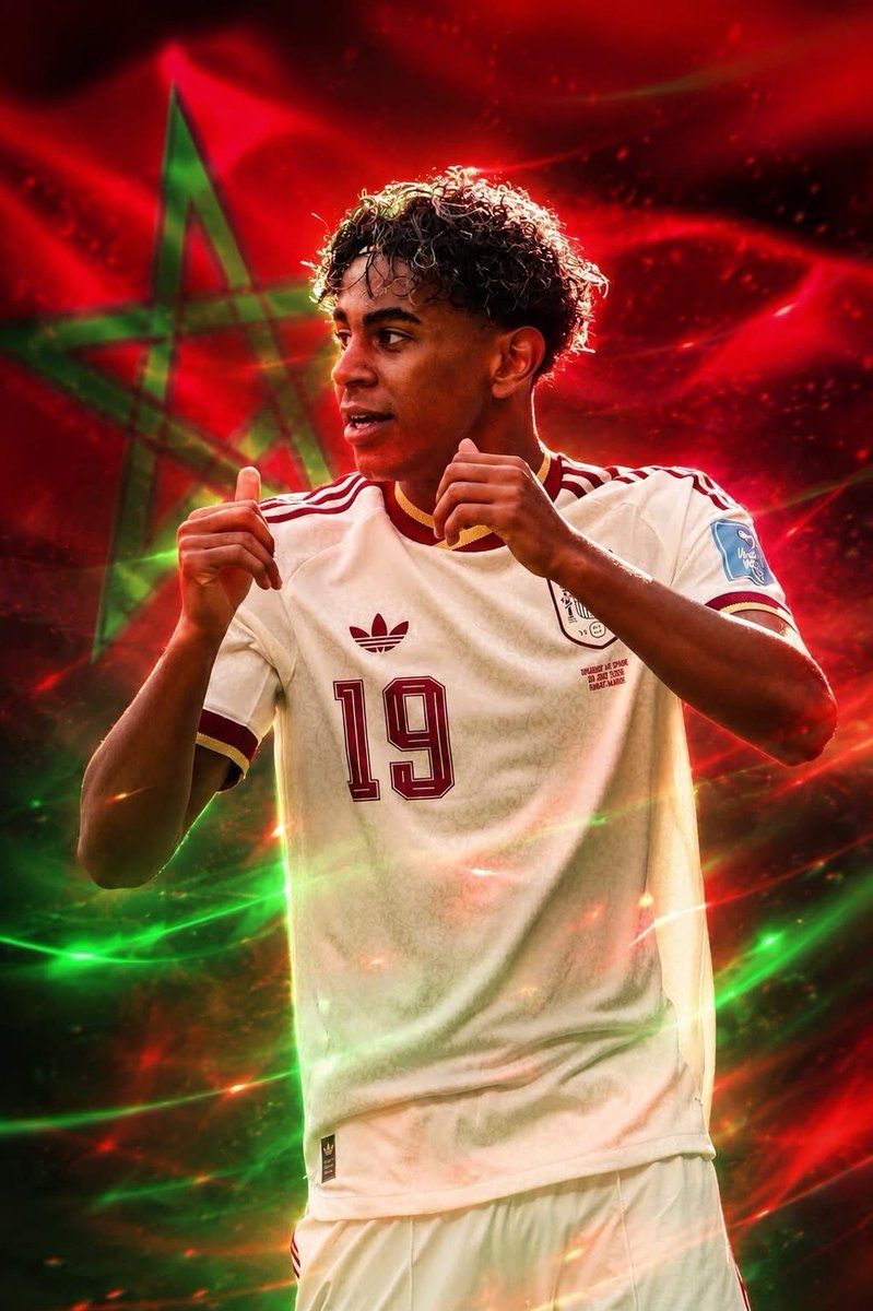 MickyJnr__'s tweet photo. 🗣️ Lamine Yamal:

“In this World Cup, I like Morocco very much.” 🇲🇦❤️

#WorldCupwithMicky #FIFAWorldCup #AtlasLions #Morocco #AfricanFootball https://t.co/NX1N36aRFd