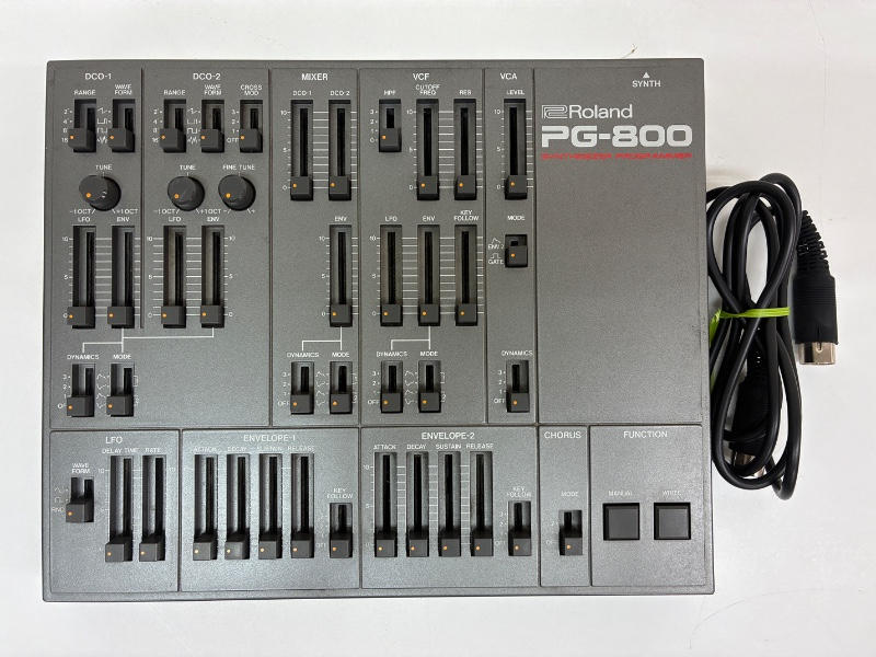 Roland PG-800 ローランド　コントローラー　美品 中古楽器 #PG800 #JX8P #JX10 #MKS70 #ROLAND 中古楽器を取り扱い