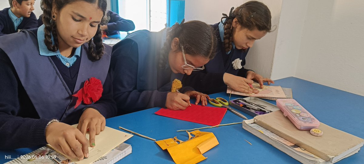 iRISEforIndia's tweet photo. Through our Continuous Engagement Programme (CoEP), students take on monthly low-cost, hands-on STEM challenges that spark creativity, teamwork, and problem-solving. This month's challenge: designing an Acrobat Toy—learning by creating, collaborating, and innovating! https://t.co/kqUS5m4lKS