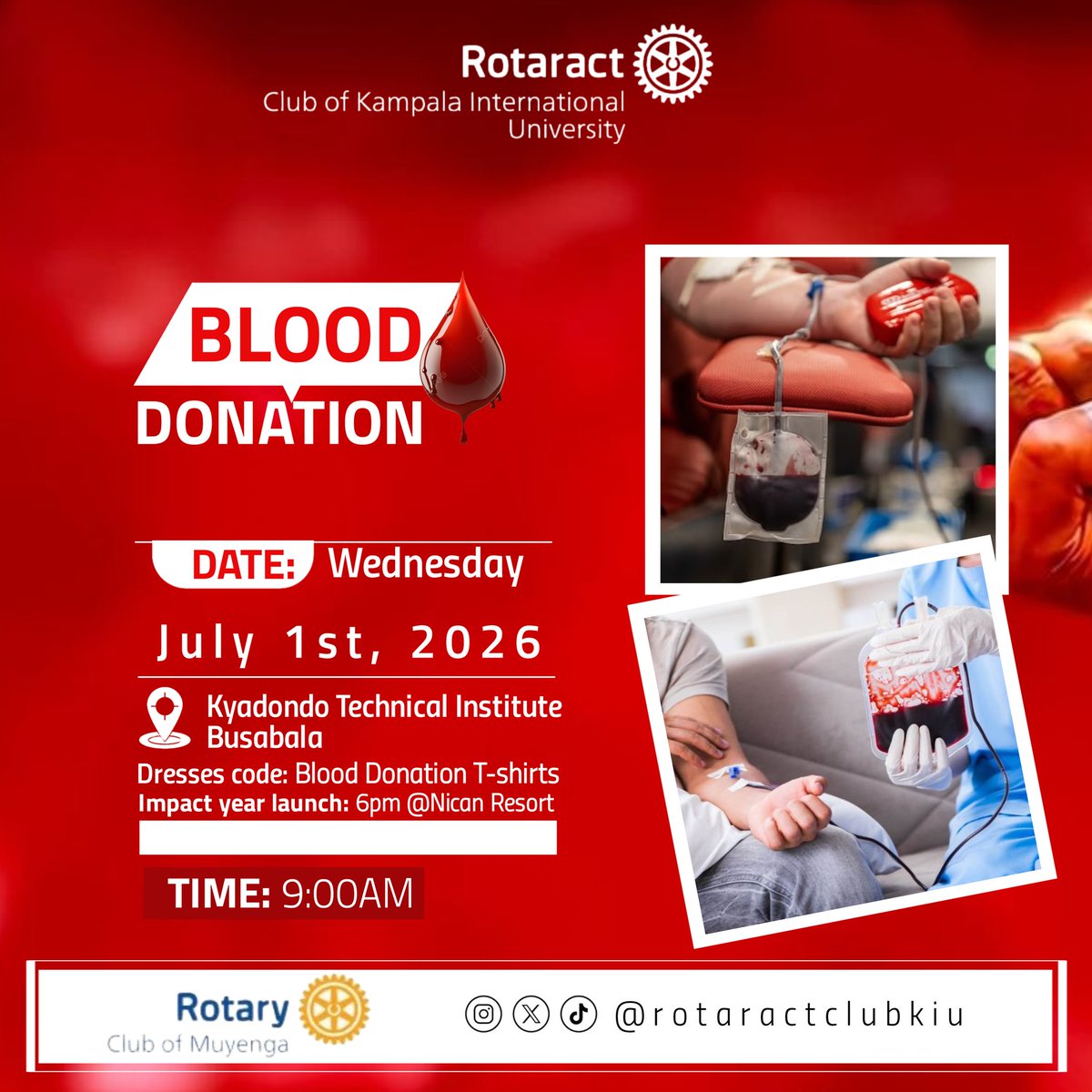 Rotaract club of KIU tweet media