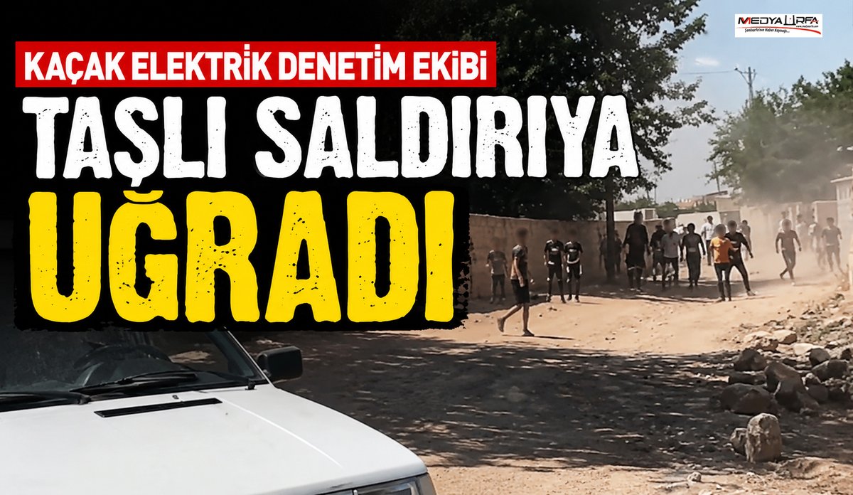 MedyaUrfa's tweet photo. Şanlıurfa'da Kaçak Elektrik Denetimi Sonrası Ekiplere Taşlı Saldırı https://t.co/rBzgNPqLpy #şanlıurfa #sondakika #şanlıurfa https://t.co/iLewt9iNd9
