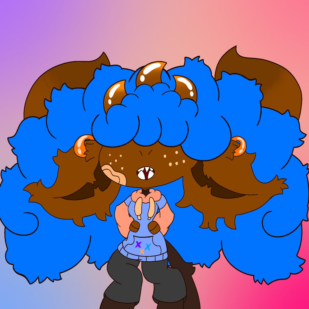 MonsterMarufl6's tweet photo. I draw my new profile picture 😈 https://t.co/mwa1uzvNLZ