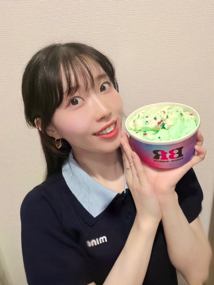夏ですね☀️ 7月もよろしくお願いします☺️！ 妹ちゃんがくれた