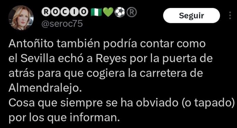 TonySoprano75's tweet photo. Aparte de que lo que dice de Reyes es totalmente falso, igual es hora de ir abriendo el melón de lo que había en la lista de acreedores del Betis, las noticias de la época y los golpes de pecho que se dan cada minuto 26.

¿Lecciones? a tu putísima madre, PUERCA. https://t.co/I4Ec4PX6w2