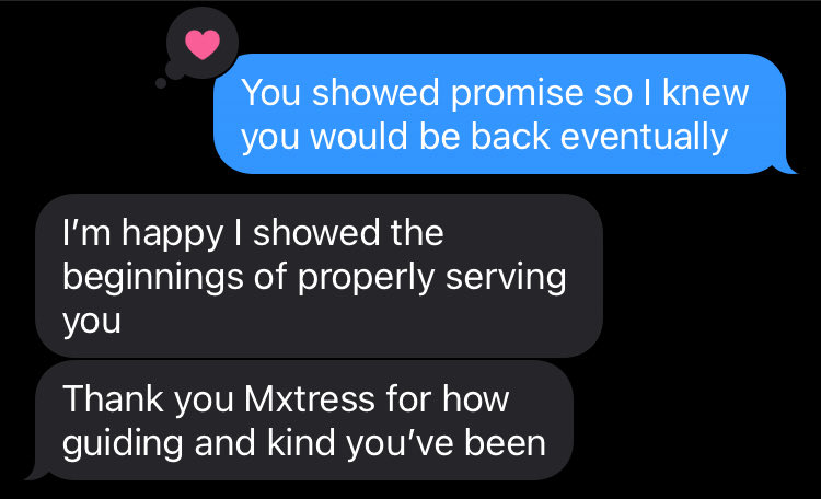 MxtressFae's tweet photo. A Good Domme Shows You How To Play…

A Great Domme Guides You Through It

Let Me Show You The Difference 🖤⛓️

#FemmeDomme #FemDom #findom #paypig #humanatm  #mommydomme #goddessdomme #prodominatrix #eroticleader #intimacycoach https://t.co/B6cDiLHyFX