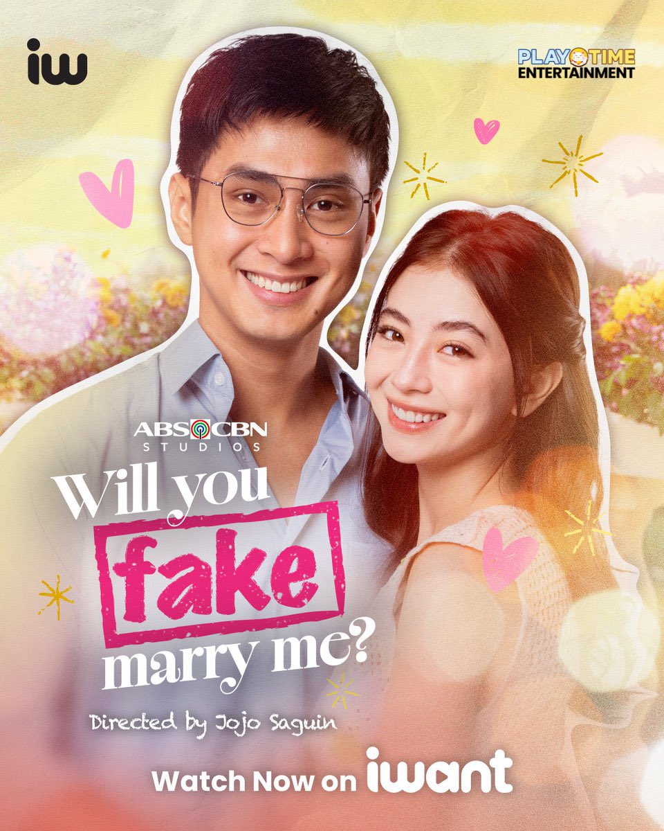 PopPlanet_'s tweet photo. JM Ibarra and Fyang Smith’s New Micro Drama “Will You Fake Marry Me?” Debuts at No. 1 on iWant. https://t.co/w7cPj4beoF