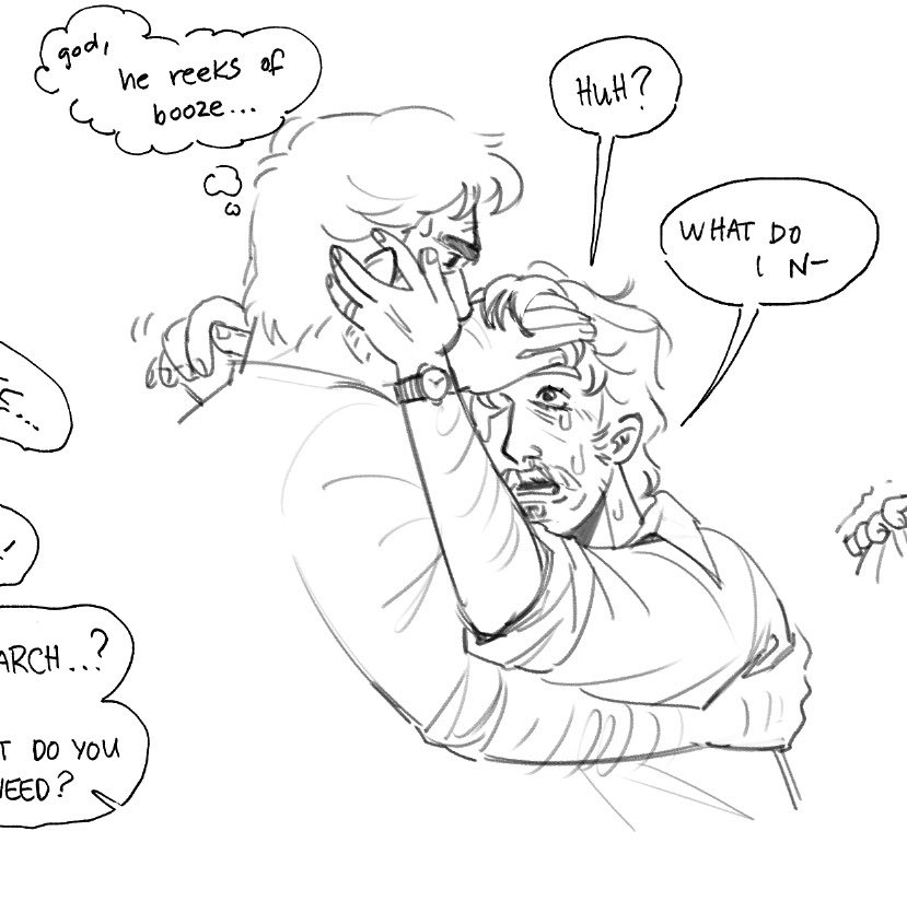 snifsnoof's tweet photo. sneak peak of an upcoming comic
#healymarch #theniceguys https://t.co/9o3v1PegzX
