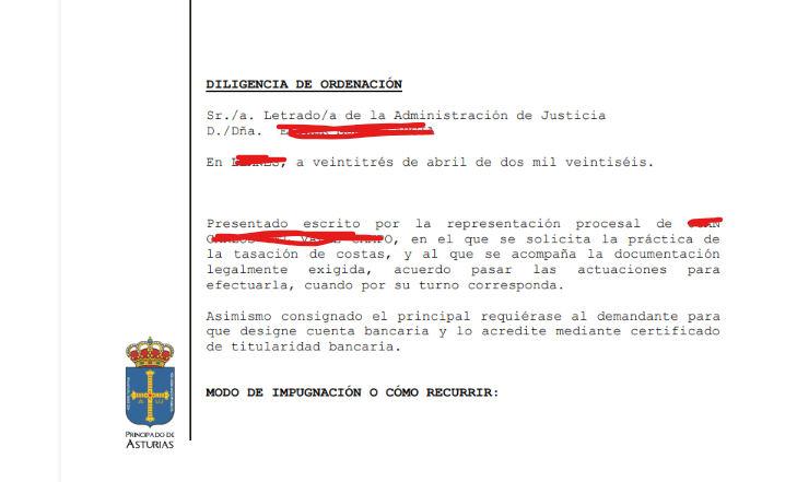 jecarrerob's tweet photo. Tribunal de Instancia nos dice el 26 de abril que le demos el certificado de cuenta del cliente para pagar el principal. Lo hacemos, metemos escrito de impulso procesal, y al final le he dicho al cliente que pase por el juzgado a preguntar por ello. https://t.co/TB8KpGcG5D
