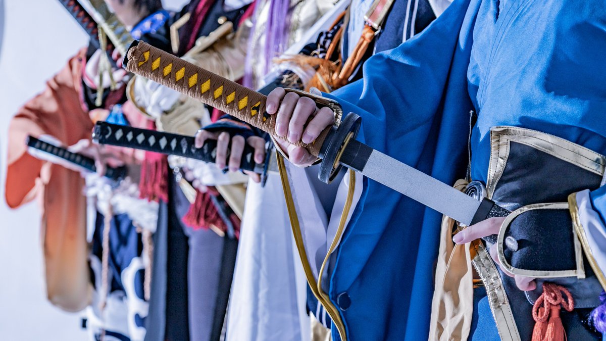 mz___8g's tweet photo. cosplay  初期刀
・

            「刀剣乱舞、開始します」

・　
photo @hanachan_camera https://t.co/ykqjnhWK1F