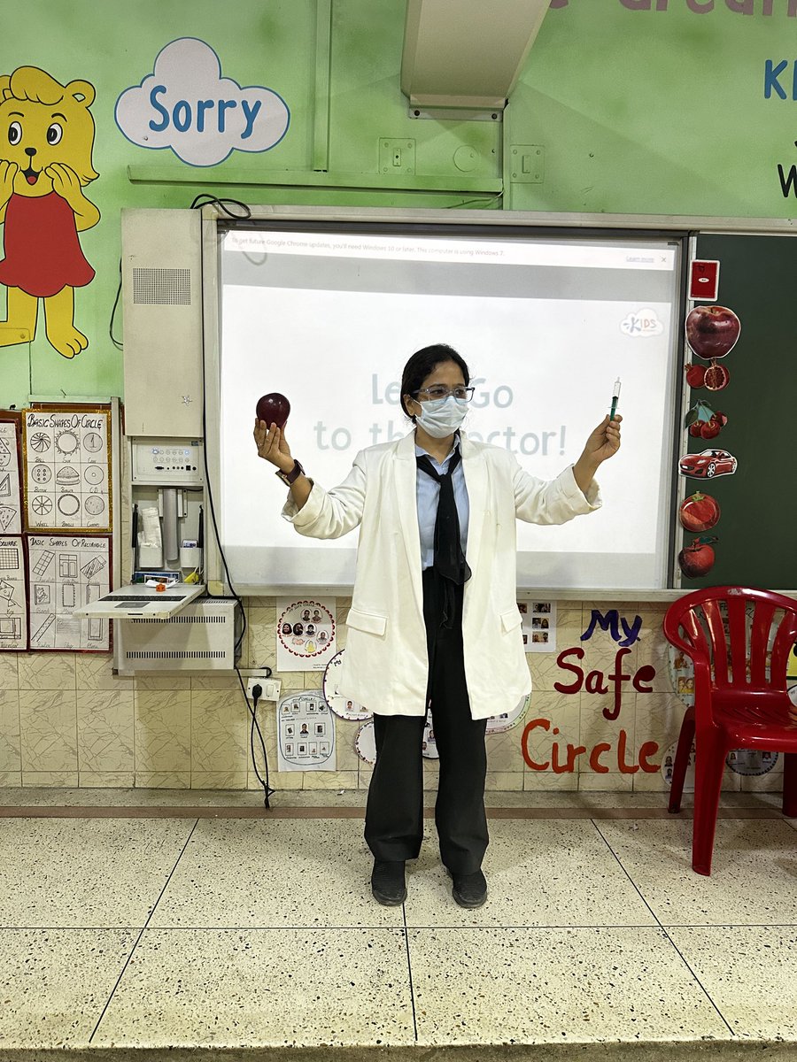 pathak_yashi's tweet photo. 🩺 Happy #NationalDoctorsDay! Our Balvatika 1 students explored healthy habits through fun roleplay activities today, stepping into the shoes of doctors and patients — and expressed heartfelt gratitude to the everyday heroes who keep us healthy. 💛 #DoctorsDay2026 #EarlyLearning #HealthyHabits @BBPSMV @vividh87 @DSTF20 @cbseindia29 @EduMinOfIndia @narendramodi @gupta_rekha @bbcdoctorwho @SDG2030 @Youth2047