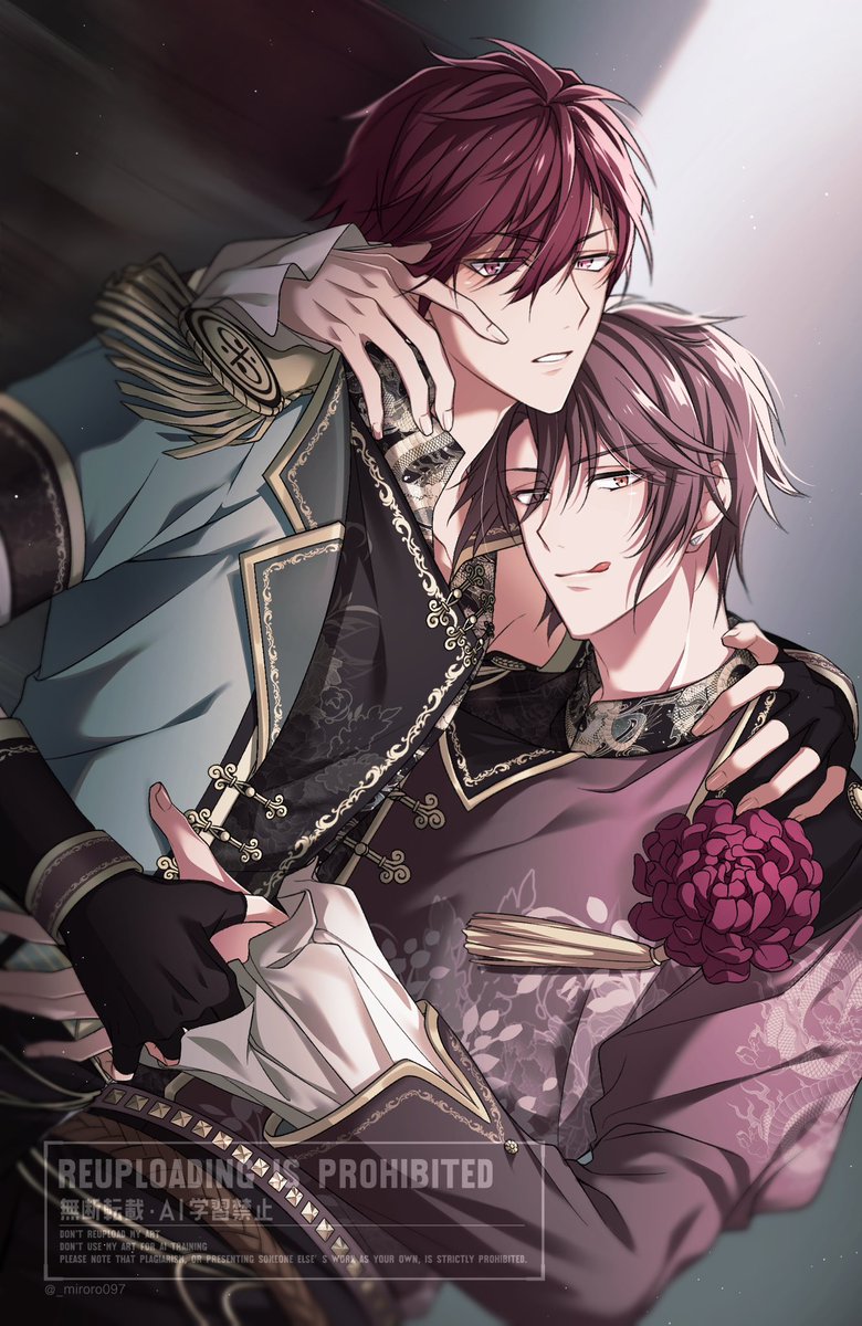 miroro_097's tweet photo. #ひらいて赤ブー
アイ🌈リッシュ7️⃣
🐯堂🐯於×🐶丸ト🐶マ(虎トウ)
虎トウオンリー「Drift ride together」の継続開催をガチでよろしくお願いします(ガチ) https://t.co/39LYhJDlh2