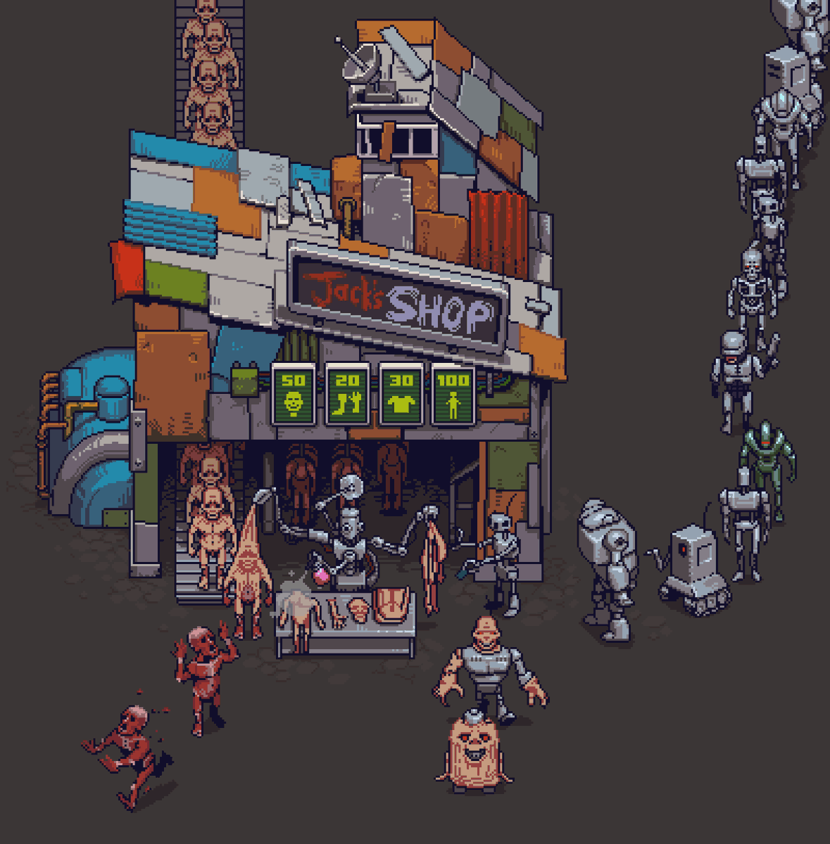 Wildark85's tweet photo. #pixelart #ドット絵 #aseprite #twoweek #PF_TwoWeek https://t.co/I2n0cvlfUV