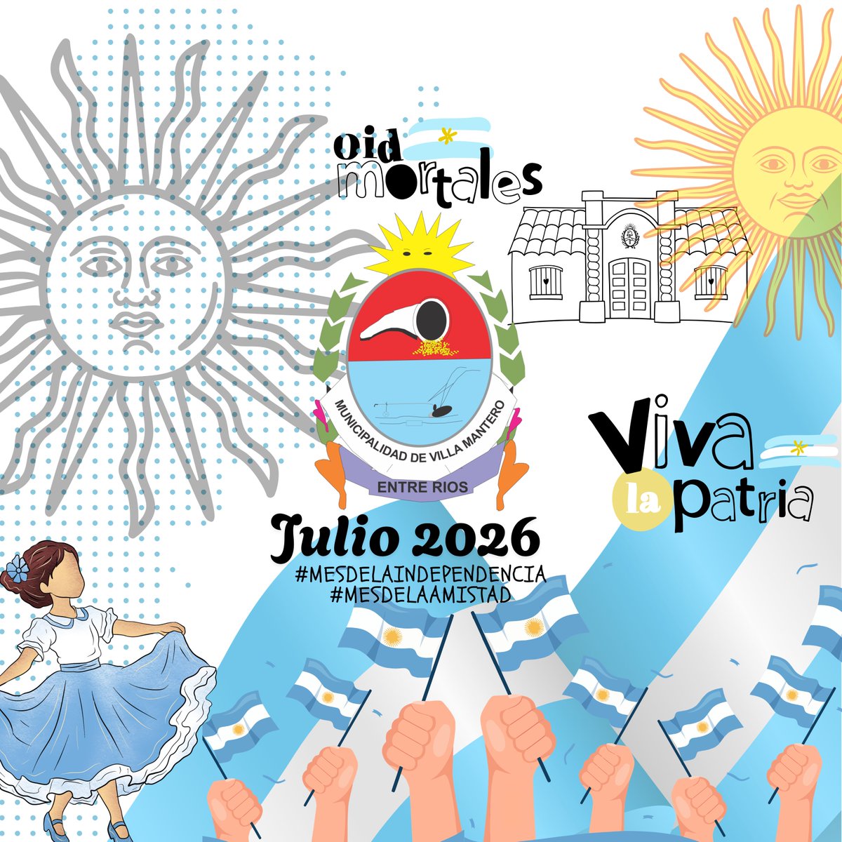 MuniMantero's tweet photo. #MesDeLaIndependencia #VivaLaPatria
#MesDeLaAmistad
#municipalidadvillamantero
#SigamosCreciendo https://t.co/LKkE4MSaV8