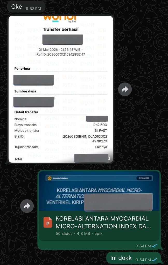 Seliyaneroxy's tweet photo. 📚 Open Joki Tugas Kedokteran FK FKG 🌷

💎 Skripsi • Tesis • Disertasi
💎 Revisi
💎 Referat
💎 Case Report &amp; Laporan Kasus
💎 Journal Reading
💎 Review Jurnal
💎 Mind Map
💎 Statistik SPSS

🖥️ Word • PPT • Canva • https://t.co/QJPyixNcyg https://t.co/mcouKvQyx2