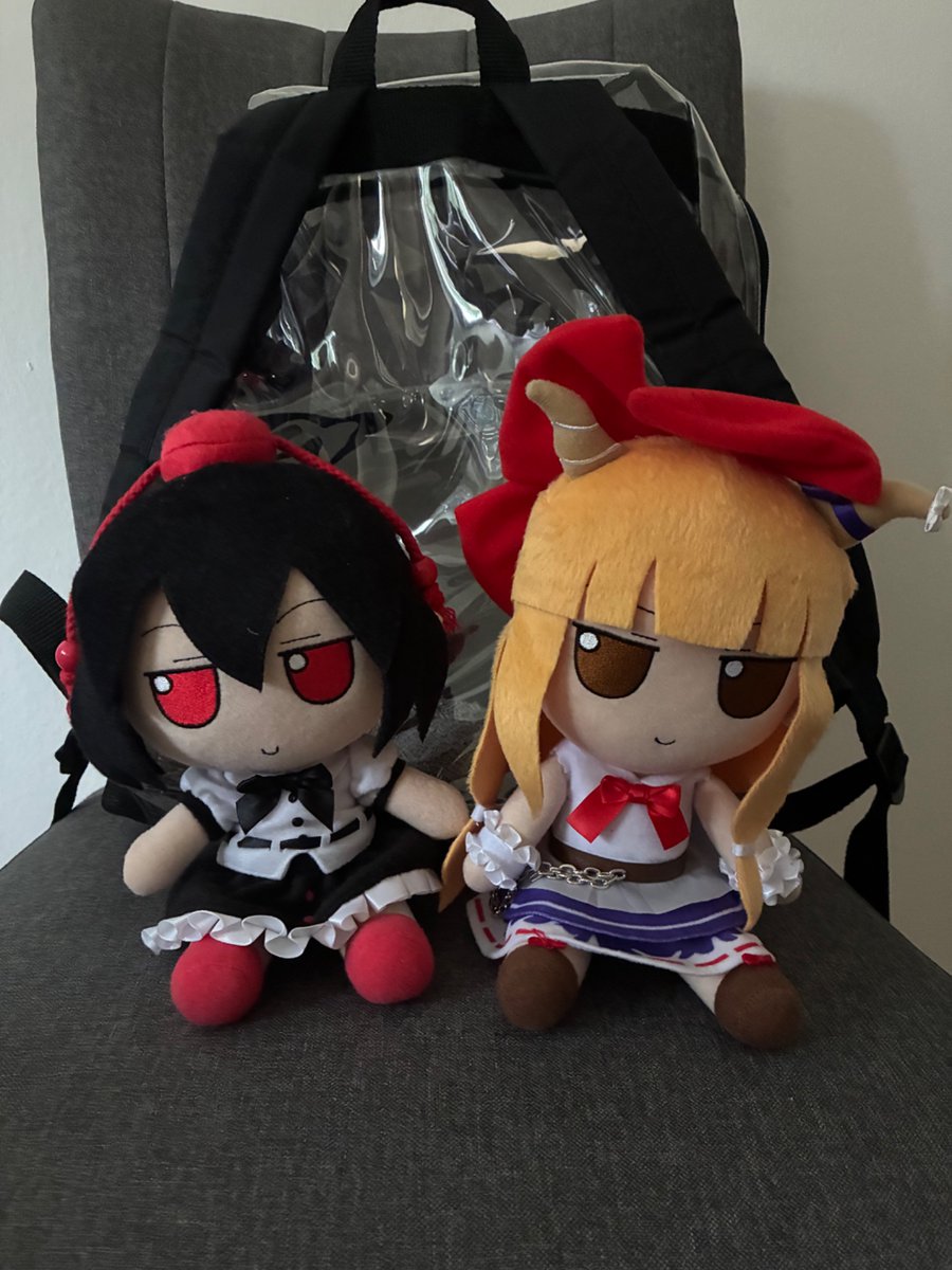 Protty8569752's tweet photo. Aya and Suika today. https://t.co/xzXckfc9os
