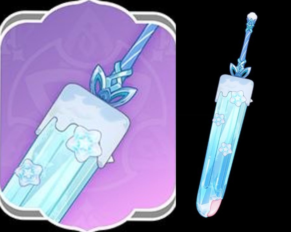 AboutSnezhnaya's tweet photo. FREE WEAPON SKIN FROM WORLD QUEST 7.0

Via Seele
#GenshinImpact https://t.co/5j3822bqUw