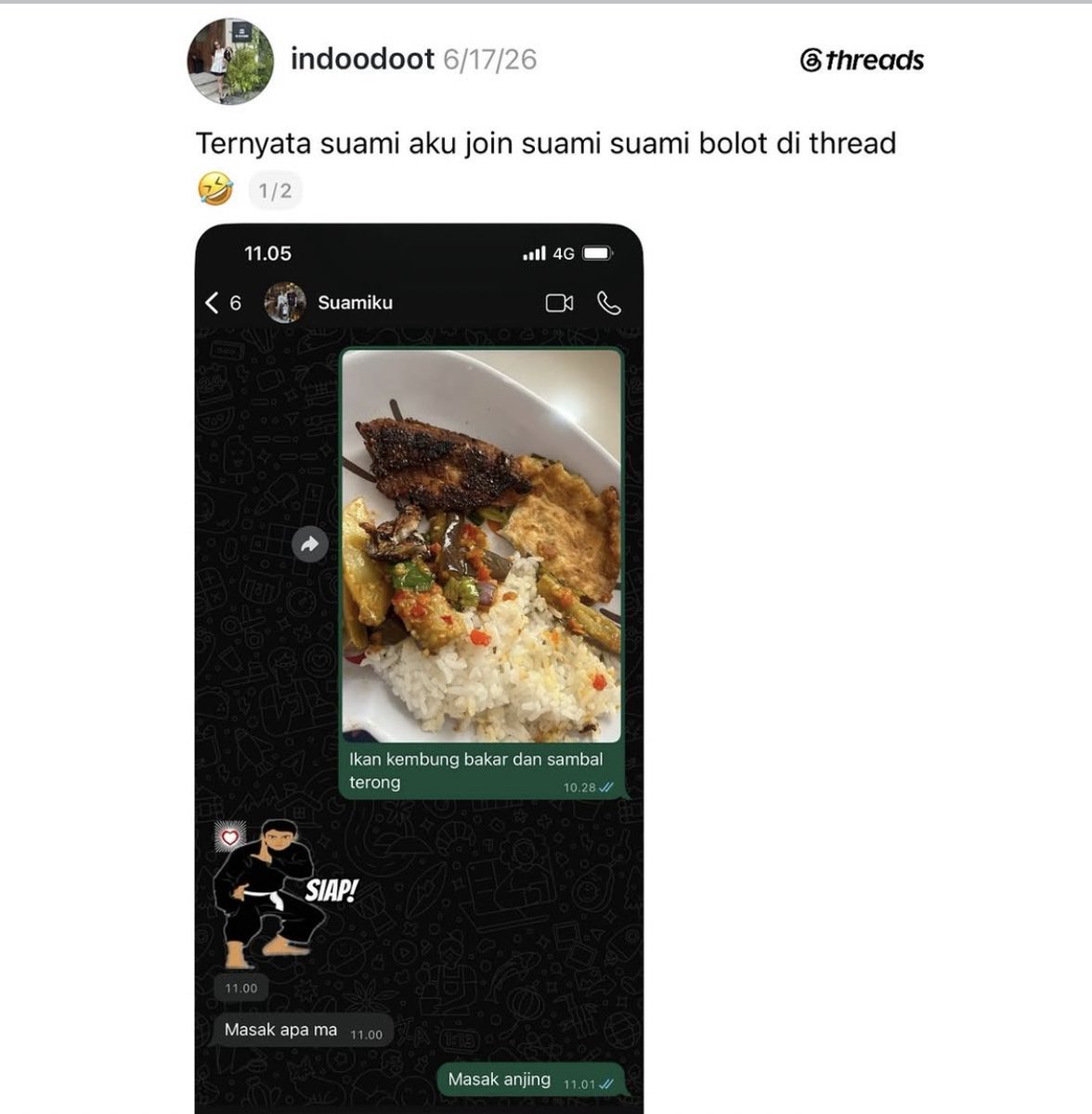 insidefolkative's tweet photo. Momen para istri spill chat para 'suami bolot' yang bikin emosi tapi lucu banget 😭😭😭😭😭😂😂😂 https://t.co/6WMt9H88xz