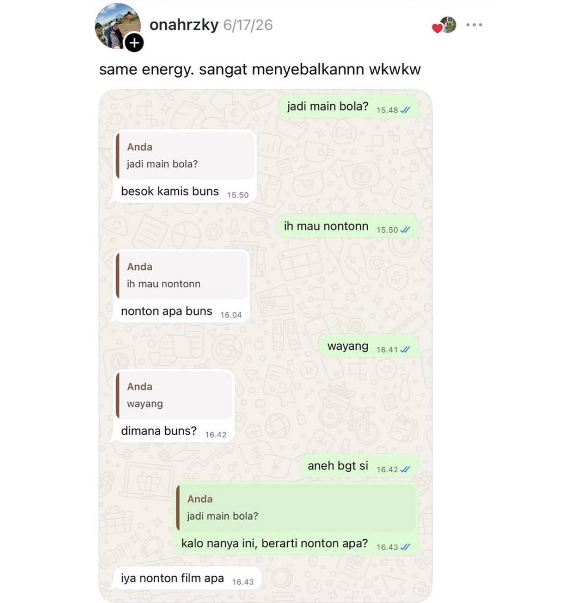 insidefolkative's tweet photo. Momen para istri spill chat para 'suami bolot' yang bikin emosi tapi lucu banget 😭😭😭😭😭😂😂😂 https://t.co/6WMt9H88xz