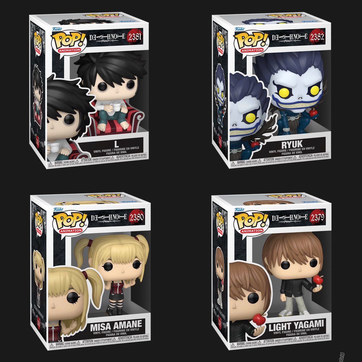 septembluex's tweet photo. (pre) Death Note - Funko POP

• L, Ryuk, Light, Misa
• เริ่มต้น 690 มีมัดจำ

📮 ไม่รวมค่าส่งในไทย 
🛒 สนใจสอบถามได้เลยค่า
#ตลาดนัดเดธโน๊ต #ตลาดนัดdeathnote #ตลาดนัดเดธโน้ต #ตลาดนัดอนิเมะรวมด้อม #ตลาดนัดอนิเมะ #ตลาดนัดfunko https://t.co/1xOc7i2KbV