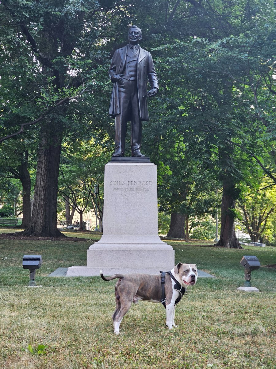 StephenJ_Caruso's tweet photo. Boies Penrose was a state legislator, a U.S Senator from 1897 to 1921 and boss of Pennsylvania's GOP machine. The line in the Capitol (that someone reminded me of this week) is this statue is the only time Penrose's hand was in his own pocket. https://t.co/7H2UbbYox7