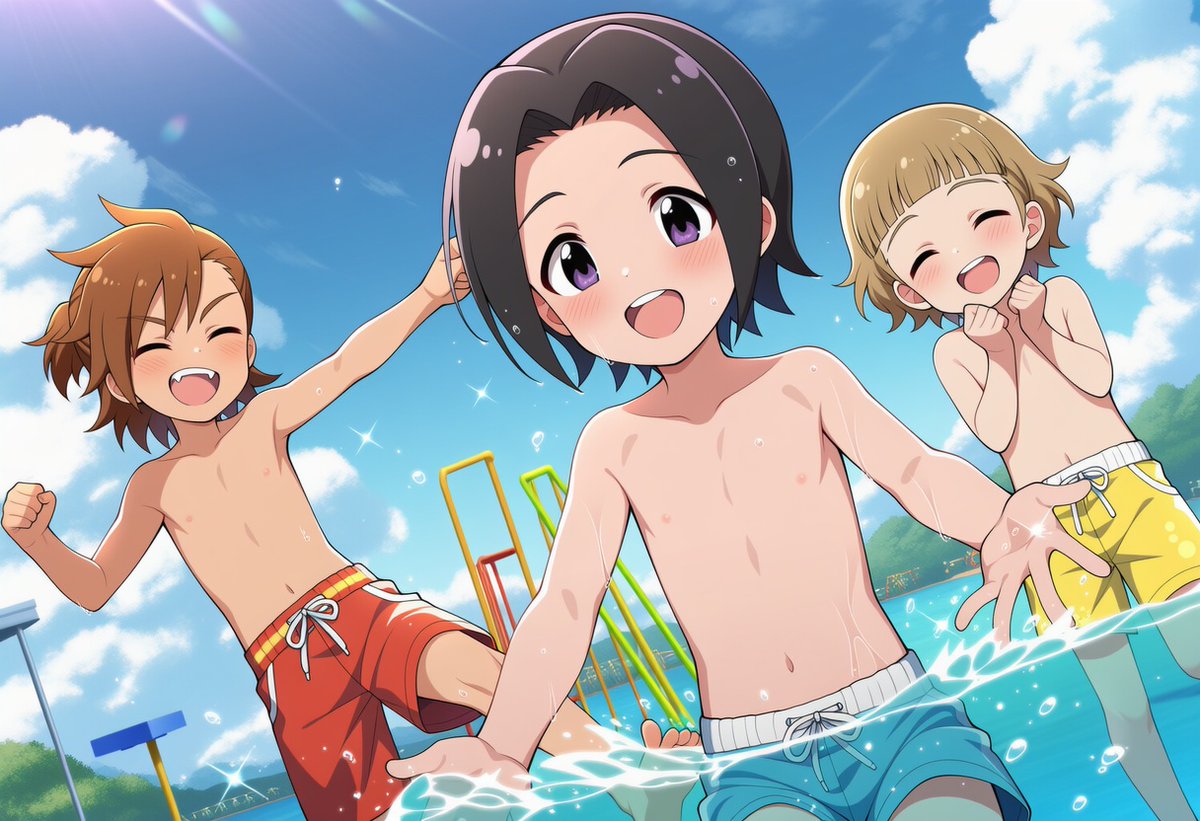 iogin_yezw's tweet photo. もふもふえんの水着撮影
#NovelAI #AIart #AIイラスト https://t.co/rtn6533QN7