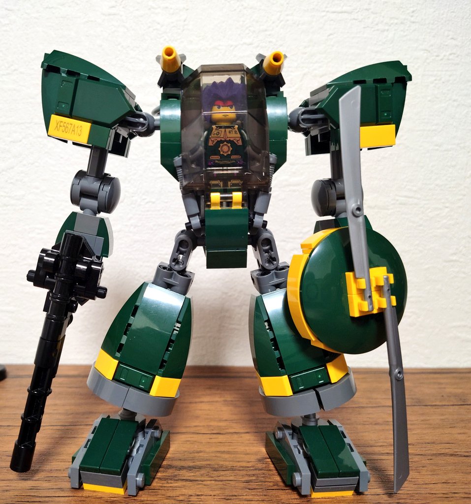 dahiro_brick29's tweet photo. 今年はレゴ特殊部隊EXO-FORCEの発売から20周年！
ということで、シリーズを意識したオリジナルのメカと格納庫を作りました。
この作品は週末に町田市で開催される
#特ブリ で展示予定です。
#レゴ #LEGO #legomech #レゴロボ
作品の詳細はこちら↓
https://t.co/Vc5A55gvIw https://t.co/WLMwHTdvab