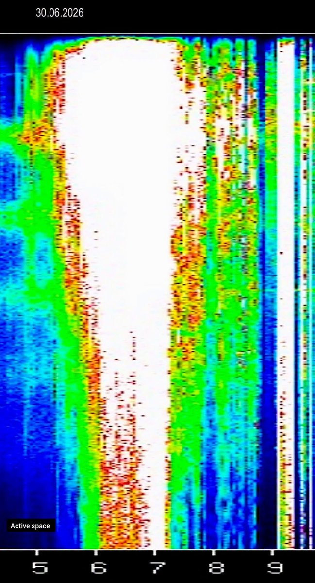 PaulGoldEagle's tweet photo. SOMETHING POWERFUL HIT EARTH'S FREQUENCY OVERNIGHT
While most of the world was asleep, the Schumann Resonance did something that's hard to ignore.

The chart erupted into a near-solid white-out condition lasting almost three full hours building rapidly, holding its strength, then slowly beginning to ease. This wasn't a brief spike. It wasn't a quick pulse that disappeared in minutes.

It built. It held. It sustained itself.
That's what separates this from the routine overnight fluctuations that come and go without notice. Prolonged events like this are far less common  and far more watched.
The cause? Still unknown. But the chart tells a clear story something significant moved through Earth's electromagnetic field last night while you were sleeping.

And now the reports are coming in 
Pressure headaches appearing out of nowhere
Sleep that felt restless or completely broken
Dreams more vivid and intense than usual
Ringing or buzzing in the ears
Waking up exhausted or unusually wired
Pets unsettled, restless, or behaving strangely

Did you feel anything overnight or this morning? Tell us exactly what you noticed the more specific the better.
 #SchumannResonance #EarthWatch #EarthsFrequency #SpaceWeather