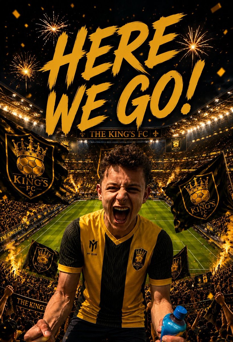 KingsLynnFriday's tweet photo. BREAKING NEWS ⚫️🟡
Nathan to The King's FC, HERE WE GO!

The talented player joins alongside Brady, The former manager of title winning side, The Locals FC. 
Deal agreed between both parties, Nathan leaves The Locals FC to join The King's FC. https://t.co/8UD0FkGJ7g