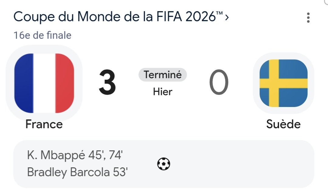 AlexandreM_RN's tweet photo. Quel match !

Bravo à nos joueurs avec une belle pensée pour Didier Deschamps.

Vers la victoire 🇨🇵 ! https://t.co/pPe6oFWSMW