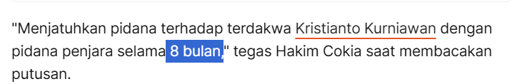 RanggaWidigda's tweet photo. Ada orang nabrak kakek-kakek umur 67 tahun yang masih berjuang nyari uang di jam 02.00 pagi sampe meninggal

Dari jaksanya nuntut 9 bulan penjara

Dari hakimnya mutus 8 bulan penjara

Gw beneran udah ga punya harapan lagi sama hukum di negara ini, terlalu sampah anjingggggggggg https://t.co/6SVbQ4NeiF