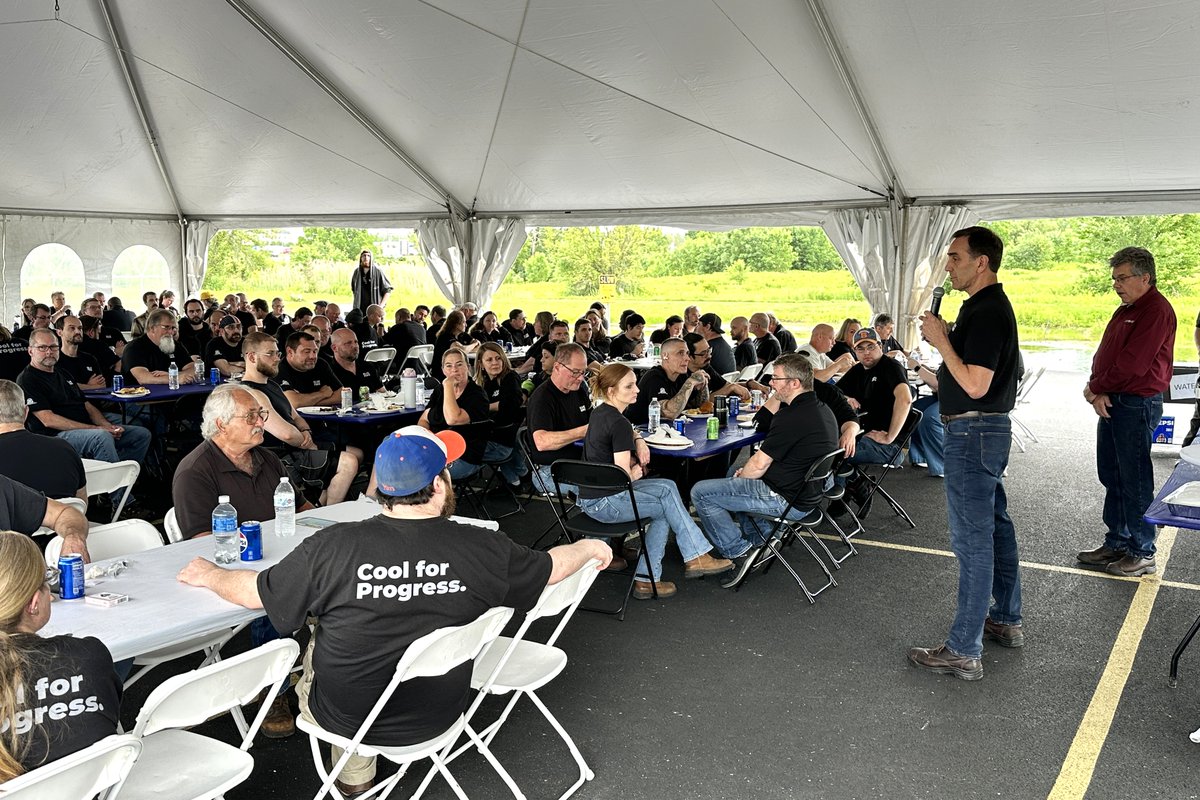 BlueFors_Ltd's tweet photo. Good food, great company, and a little friendly competition — #GiffordDay is a favorite tradition at Bluefors Syracuse!🎉
Last week, we celebrated our people and culture with a day filled with BBQ, games, and plenty of memorable moments. #Cryomech #CoolForProgress https://t.co/hQs5CQq22F