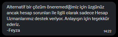 turkcusizo's tweet photo. @AmazonHelp Ne anladık bu işten @amazon @AmazonHelp diyorum ki hesap uzmanları telefona bağlanmıyor, Cevap olarak başka çözüm öneremiyorlarmış. https://t.co/3mYi0aNzCJ