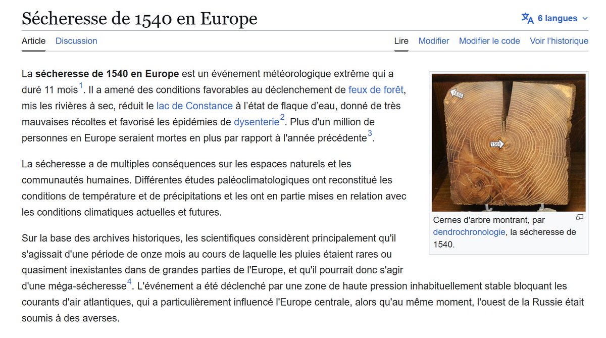 LLP_Le_Vrai's tweet photo. On en parle de la #canicule de 1540 et son million de morts ! C'était certainement à cause de l'activité anthropique : voitures, avions, supertankers, usines, Data Centers... et surtout le vaches qui pètent. https://t.co/HskrAL7tll