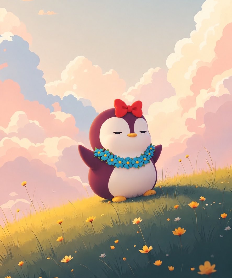 CamilaMgn's tweet photo. Gm everyone! 🐧💕

I love to be a Pudgy! ✨ https://t.co/oogMm01dtL