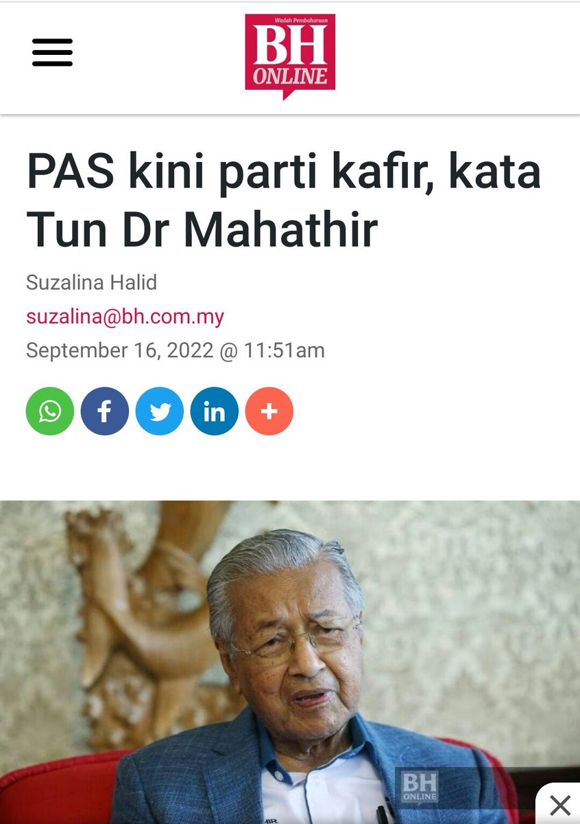 TakdirNotMalas's tweet photo. Betul ke?
#Mahathir https://t.co/nziXrTFQgu