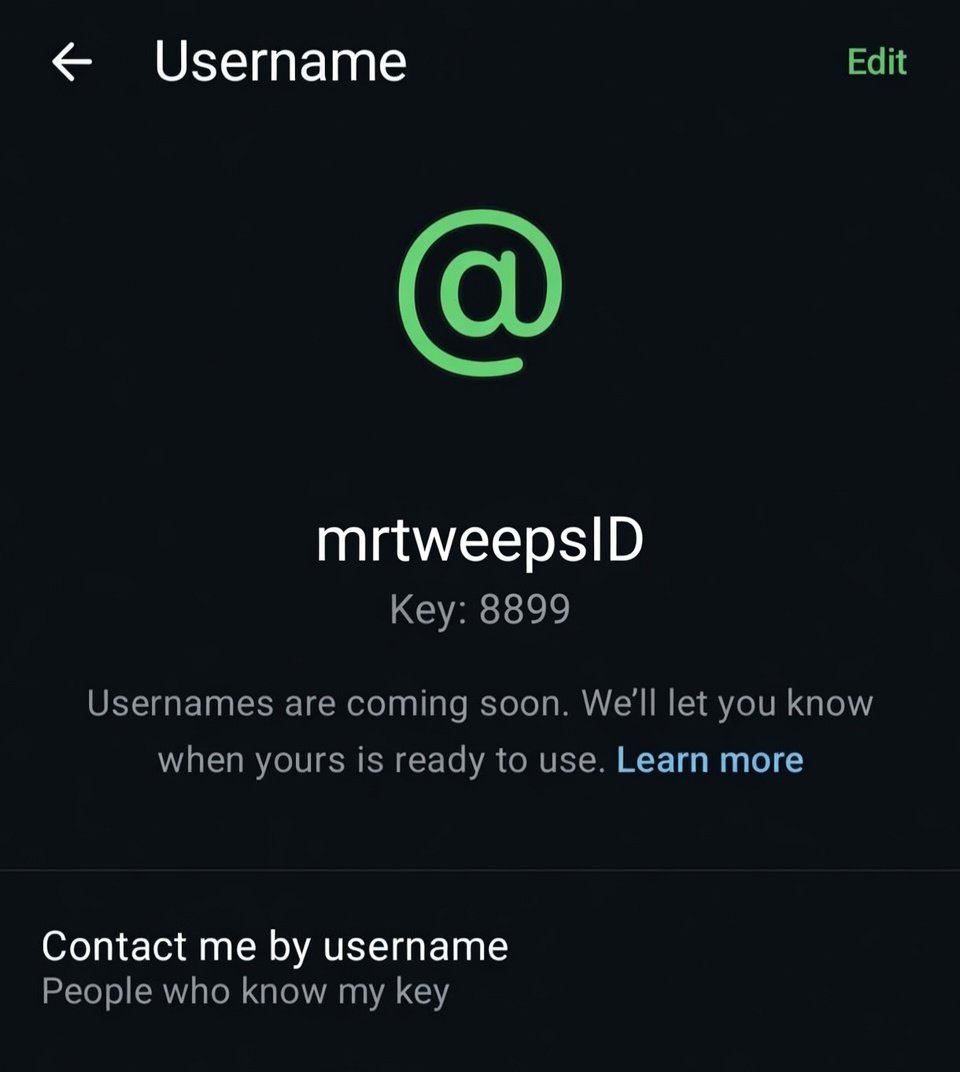 mrtweepsID's tweet photo. 🔥Fitur Username WhatsApp Akhirnya Hadir!

Kini kamu bisa chat tanpa bagi nomor HP. Praktis, tapi jangan lengah soal keamanan.

Beberapa tips penting sebelum pakai:
- Jangan pakai username yang sama di semua medsos. 
- Aktifkan Username Key (kode 4 digit) agar hanya orang yang tahu key-mu yang bisa chat.
- Buat username unik, hindari nama lengkap, tanggal lahir, atau informasi pribadi lainnya.
- Jangan share username sembarangan di komentar atau grup publik.
- Pastikan Two-Step Verification WhatsApp sudah ON.

Teknologi baru bikin hidup lebih mudah, tapi keamanan tetap di tangan kita. Atur privasi dari sekarang biar akunmu aman!
#WhatsAppUsername #KeamananDigital #PrivasiOnline