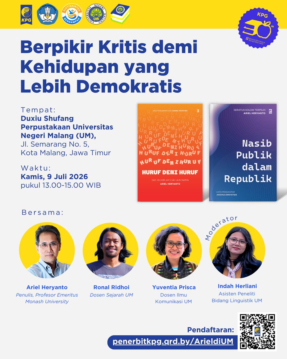 ariel_heryanto's tweet photo. Malang - Surabaya 
#HurufDemiHuruf #NasibPublikDalamRepublik https://t.co/YizeHY2pXV