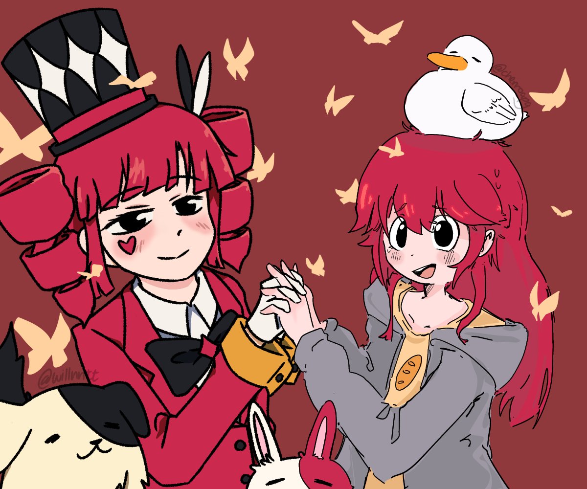 willnntt's tweet photo. art collab with @cherroapg!
#MI民美術部 #重音テト https://t.co/Fq5swVp7KL