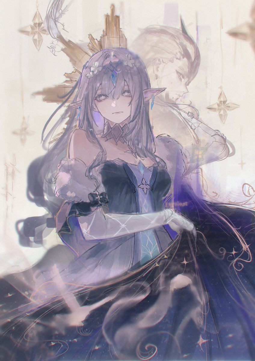 yorulost's tweet photo. Once a God of Love

#GenshinImpact #Tsaritsa #原神ㅤ https://t.co/GVSbjCN3rD