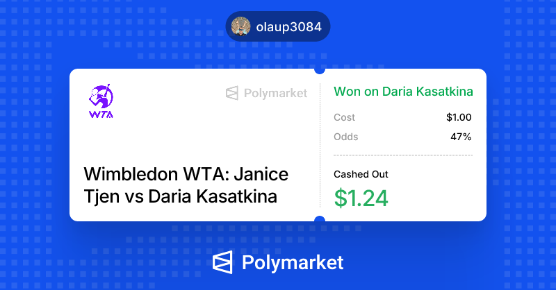 chaster72's tweet photo. I just won on @Polymarket. https://t.co/yThaILHGuf https://t.co/Zw1FOVxtpC