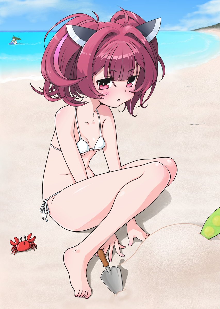 imai_kitoke's tweet photo. 海開きりたん https://t.co/BbuhhBTQCX