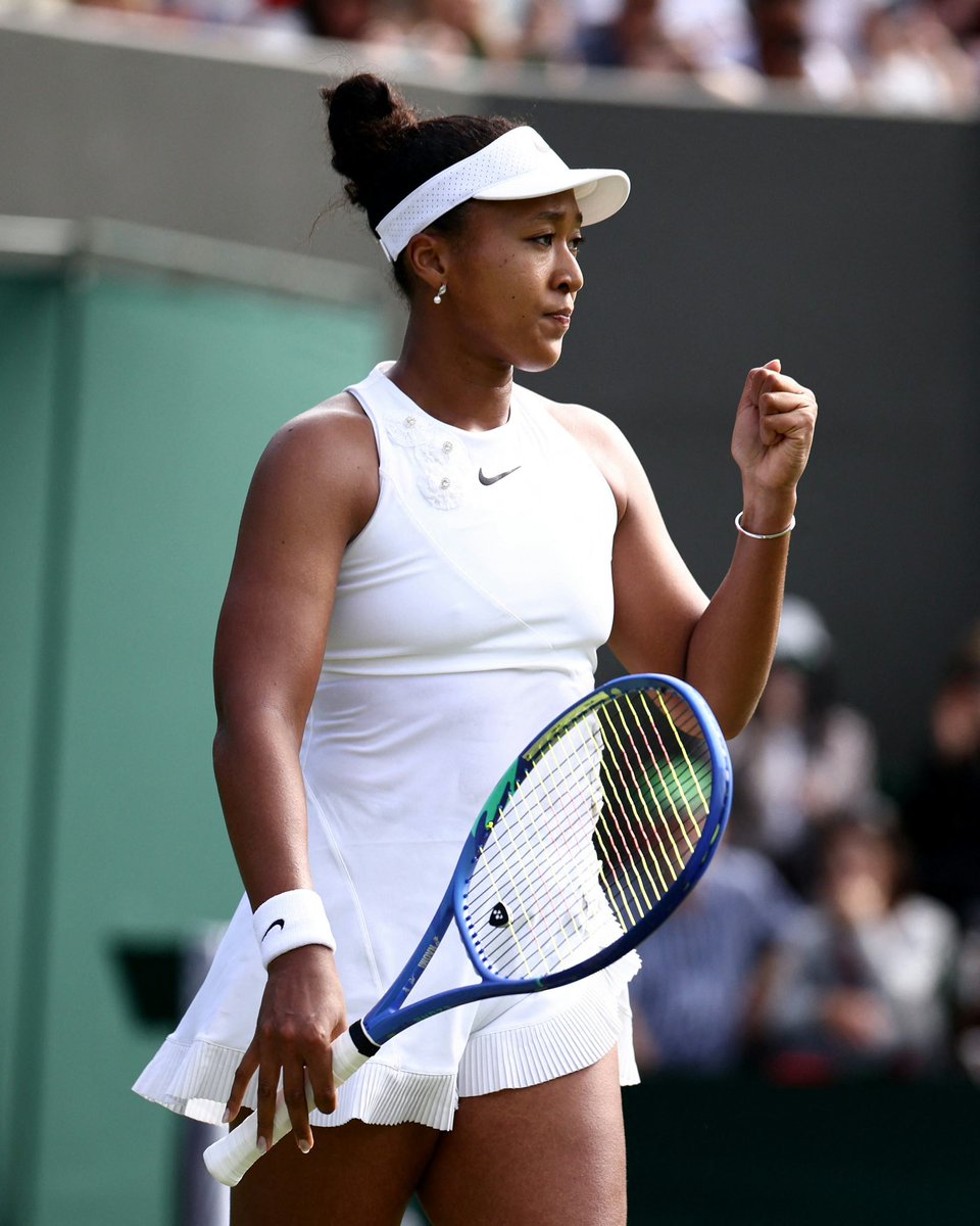 MsMphoNare's tweet photo. Osaka d. Anastasia Gasanova 6-3 6-2

Naomi reaches the 3rd round of Wimbledon for the 4th time. 

She’s never been past this round here, but she’s finally playing the grass court tennis of her dreams.

✅18th win of 2026

Stunning hitting.

Steady movement.

#Wimbledon https://t.co/HLeqO6MJ1t