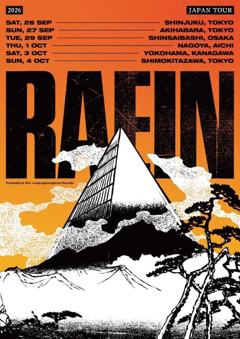 herside_band's tweet photo. herside 出演します。

Raein Japan Tour 2026
presentes by 3LA -LongLegsLongArms Records-

2026/9/26 (土)
新宿NineSpices

出演:
Raein
sans visage
Iang
herside
blue sketch.

開演時間: 18:00予定
チケット代: 前売 6,000円 / 当日 7,500円

チケット予約開始は 7/13 19:00- の予定です。 https://t.co/uSjlk1xgOv