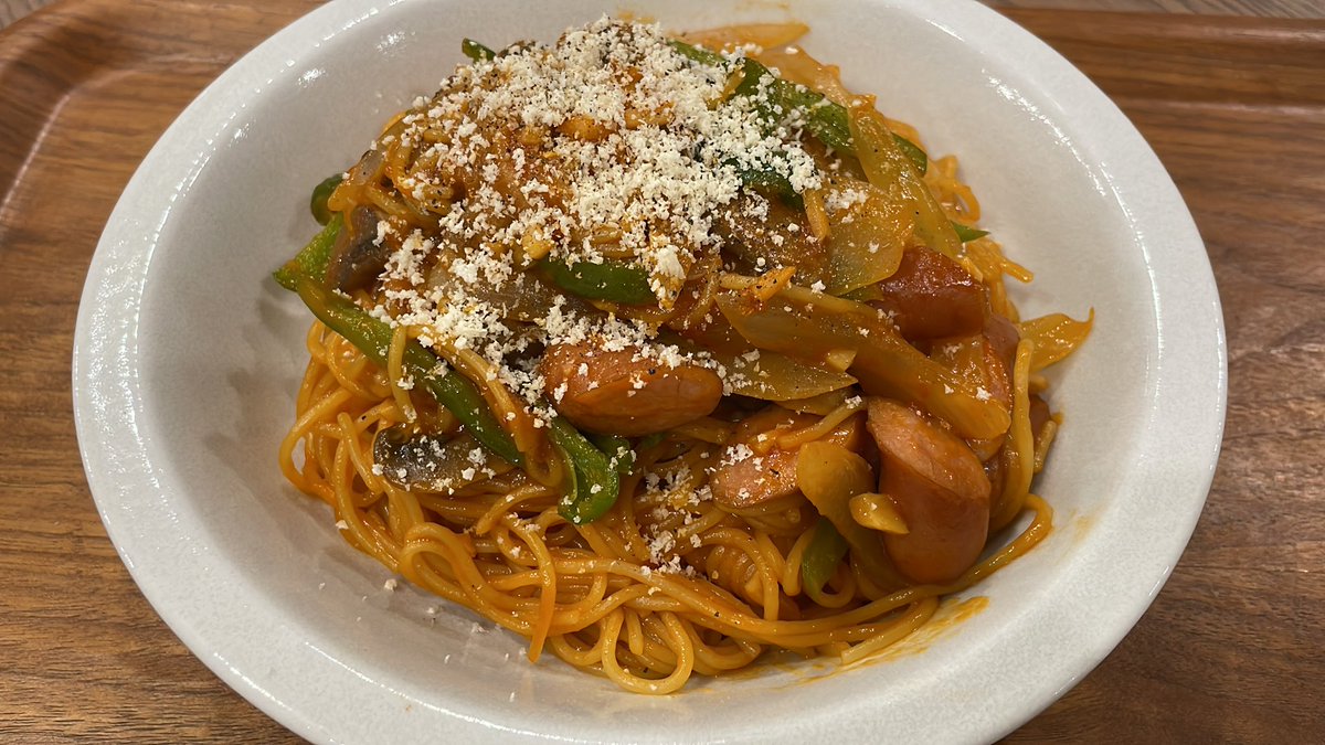 Molimo_MTG's tweet photo. 今日はナポリタン https://t.co/UghIRtxDKp
