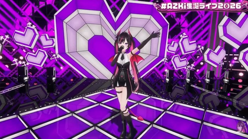 新衣装は「あず魔王」でした #AZKi生誕ライブ2026