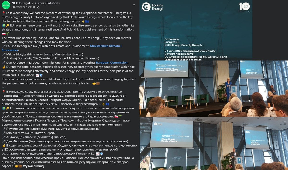 Nocny_Pingwin's tweet photo. Stanisław Szypowski odsiedział 7 lat za szpiegostwo na rzecz Rosji, głównie w obszarze energetyki. W zeszłym tygodniu bez problemu wziął udział w konferencji dotyczącej energetyki z udziałem @hennigkloska oraz @motykamilosz. Pochwalił się tym po rosyjsku na profilu swojej firmy. https://t.co/6KDnjgLcAR