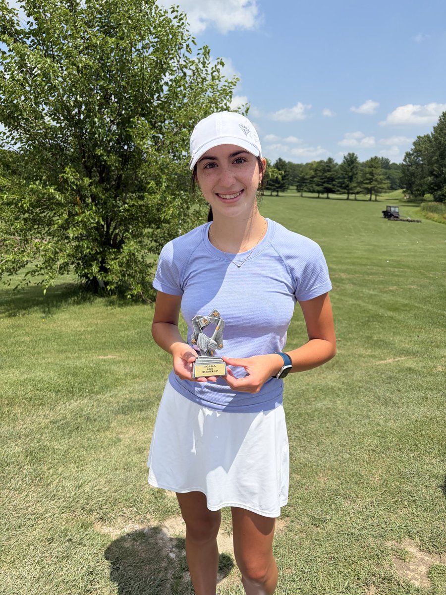 GolfOlentangy's tweet photo. Our girls are working hard this summer and battling the heat 🥵

Congrats to Aubrey Davis (5th overall) at the COGA Tour Battle  at Chapel Hill, &amp; Leah McDowell (2nd overall) at the HOJGA Tournament at Blues Creek. 

Keep up the great work! https://t.co/u4QKeZKgyF