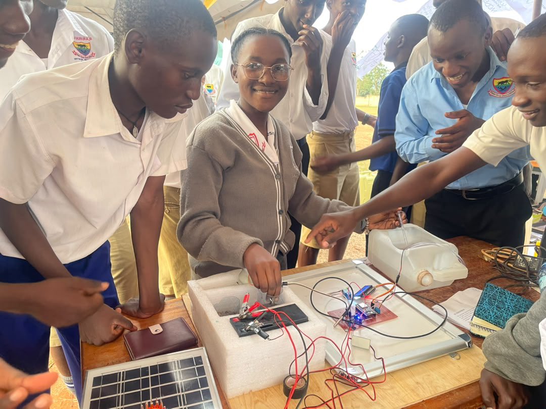 StMityana's tweet photo. We’re proud to share that STEGS emerged as the overall winner at the SESEMAT Exhibition held at Mityana Secondary School with our Agri-Smart ICT Project.

#STEGS #SESEMAT #STEMEducation #Innovation #ICT #AgriSmart #Education #StudentInnovation #FutureReady https://t.co/NLhTXuzaWV