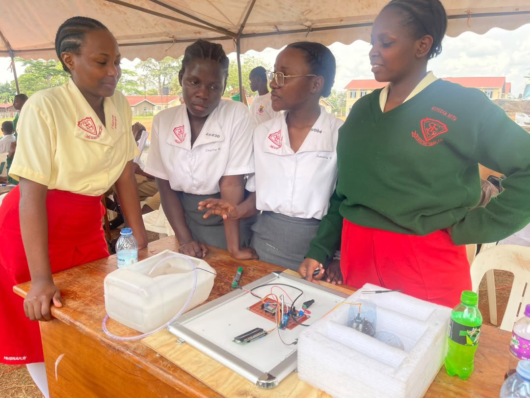StMityana's tweet photo. We’re proud to share that STEGS emerged as the overall winner at the SESEMAT Exhibition held at Mityana Secondary School with our Agri-Smart ICT Project.

#STEGS #SESEMAT #STEMEducation #Innovation #ICT #AgriSmart #Education #StudentInnovation #FutureReady https://t.co/NLhTXuzaWV